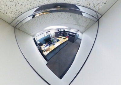 90-Degree-Acrylic-Quarter-Dome-Mirror