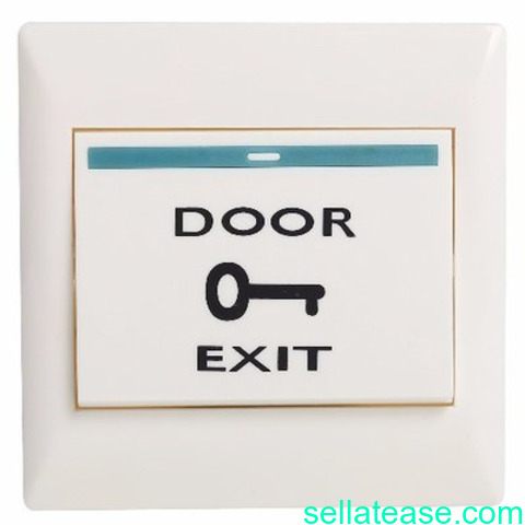 DC12V Push/Release Button Switch For Door Access Control System,