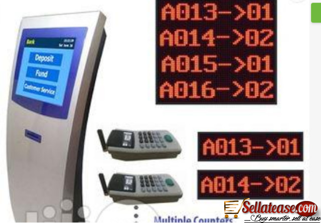 Wireless Queue Ticket Number Management Control System BY HIPHEN