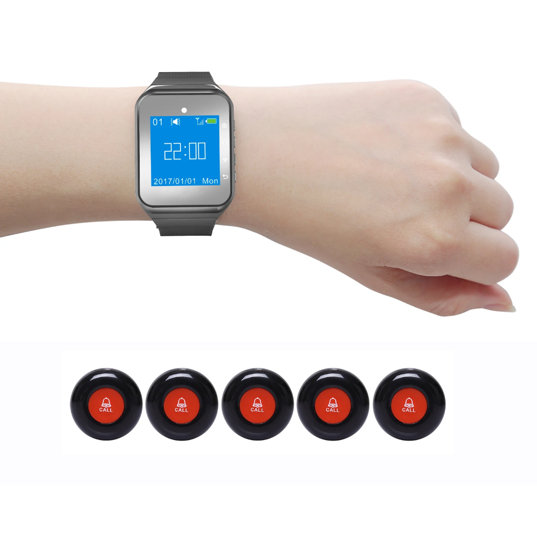 Nurse Call Wrist Watch in Nigeria by Scantrik