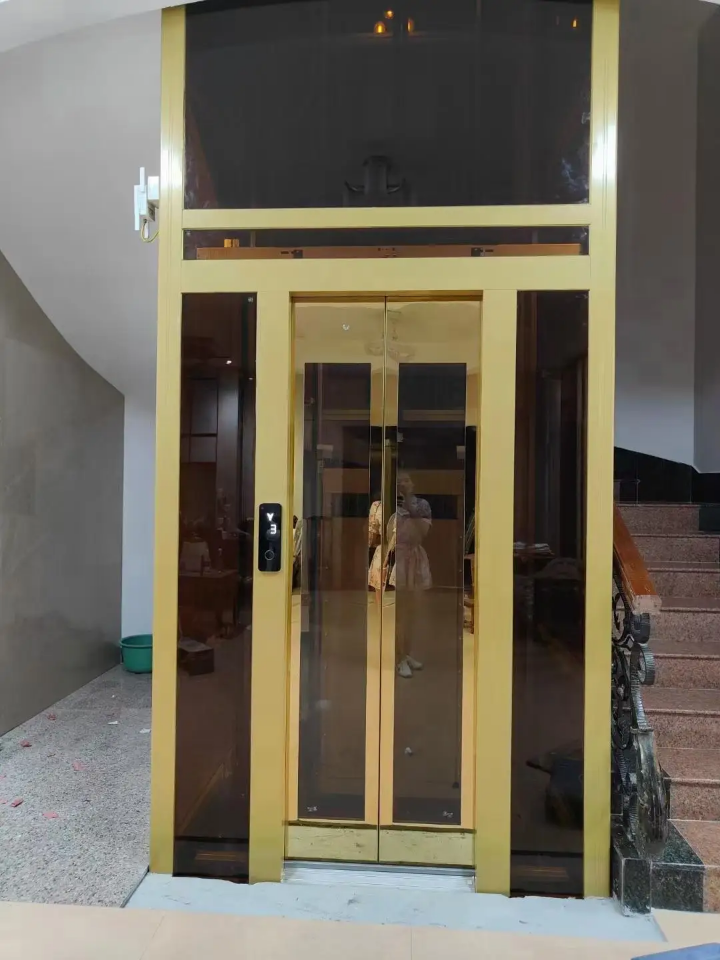 5-Floor 12-Passenger Elevator for Corporate Towers in Nigeria by Homelift Elevator