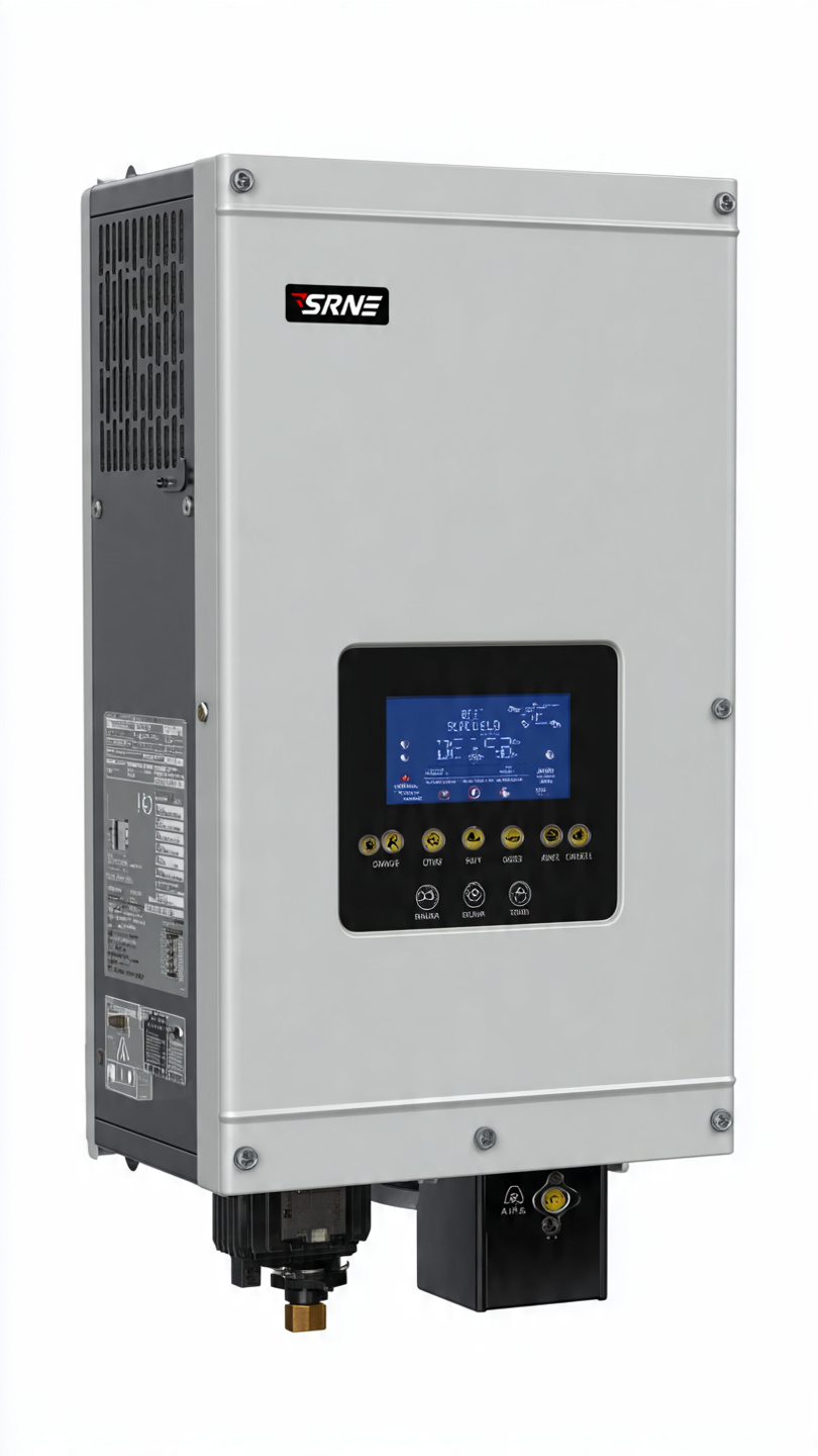 SRNE 3.5KW/24V Solar Inverter & 5.12KWH Lithium Battery All-in-One System