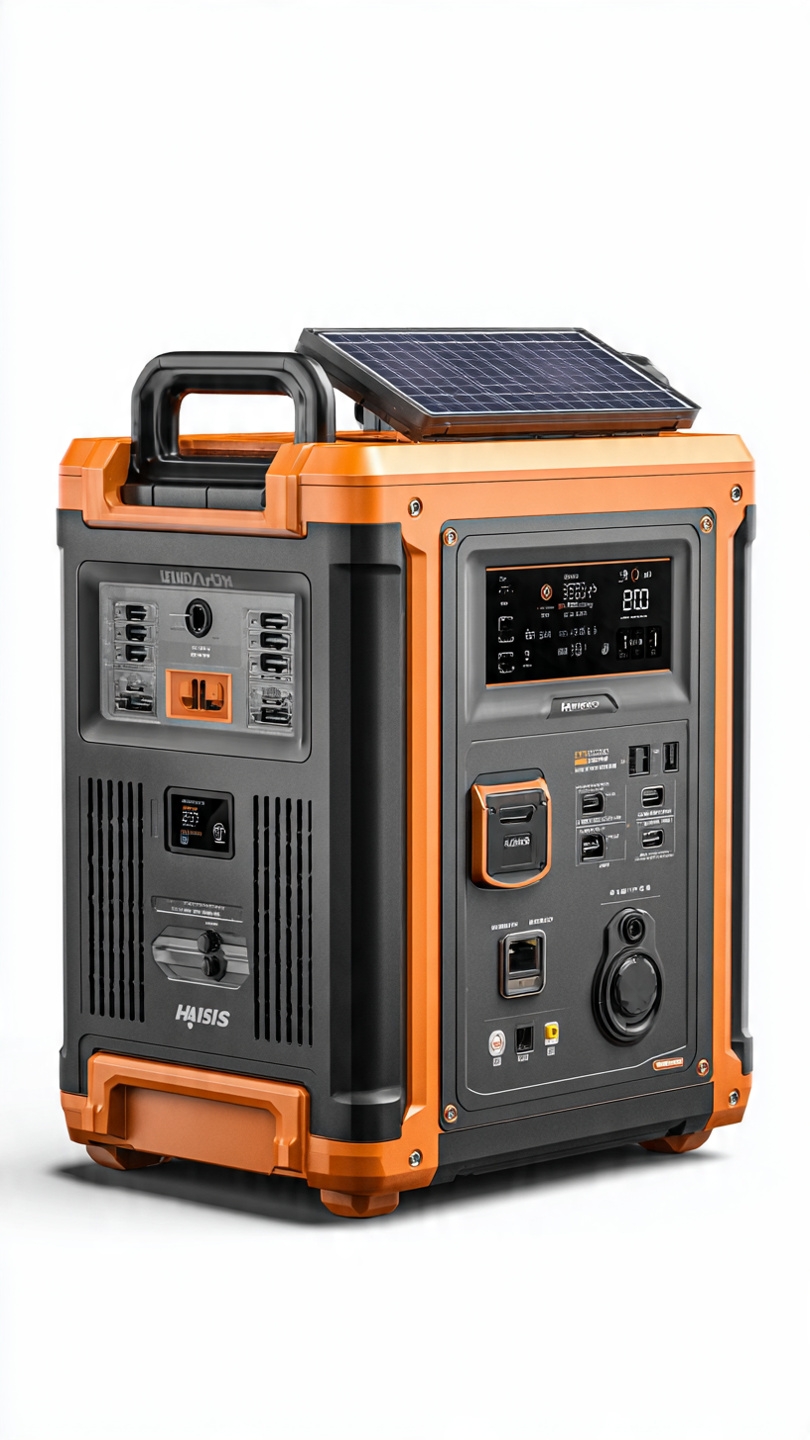 HAISIC HS2400 Portable Power Station 2400W pure sine wave solar generator By Lumett