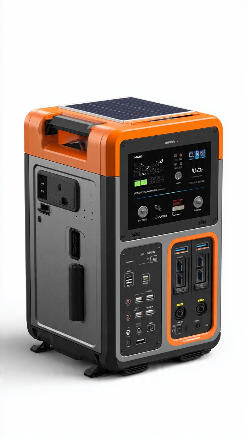 HAISIC HS-GS3000W 3000W solar generator with MPPT charging By Lumett