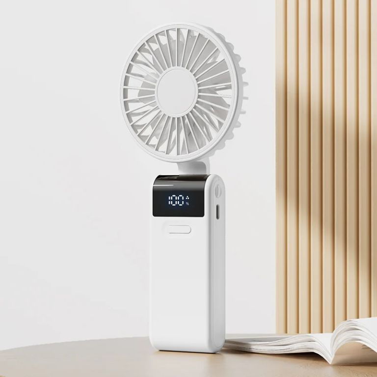 SX Hand-Held Digital Display Fan – SX-122 by Lumett
