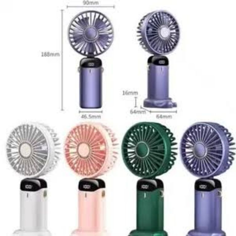 SX Hand-Held Digital Display Fan