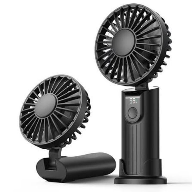 Lightweight And Portable SX Hand-Held Digital Display Fan