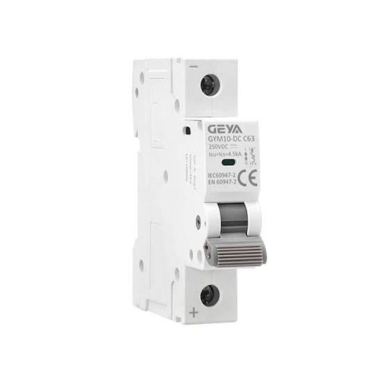 63A DC Miniature Circuit BreakerHelps Protect Against Short-circuit Conditions