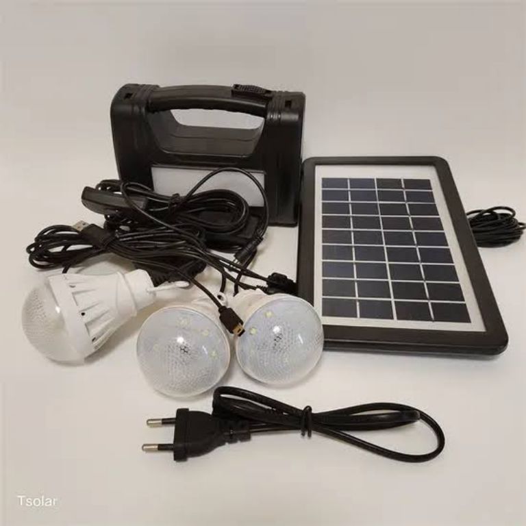 Solar-powere Indoor And Outdoor Emergency Lighting Suitable For Off-grid Applications