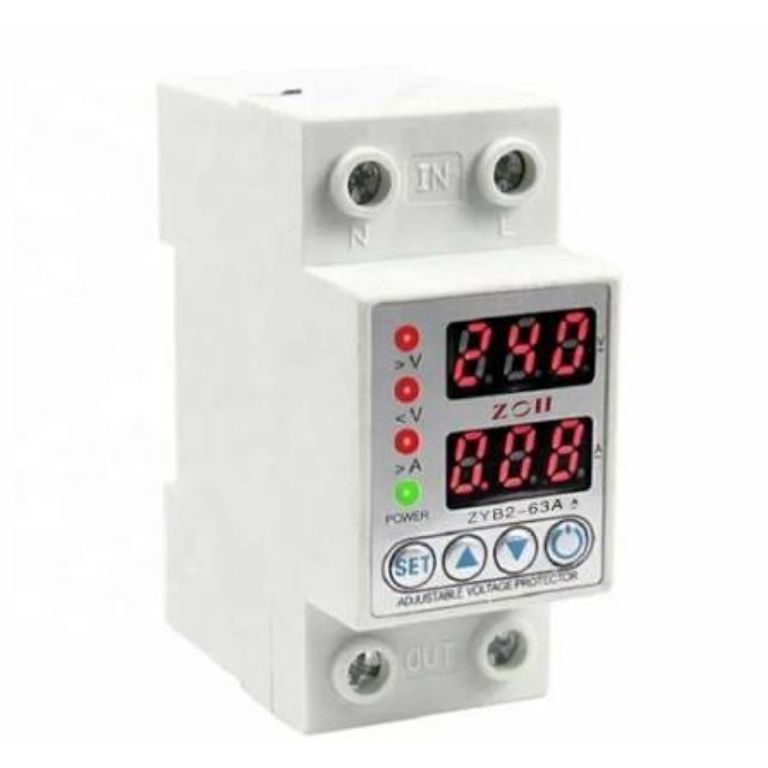 Jordy-Ele 63A Adjustable Digital Voltage Protector