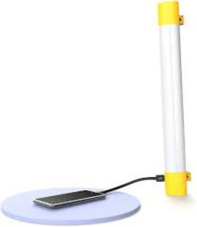 Efficient LED Tube Lighting Solar-powered Operation