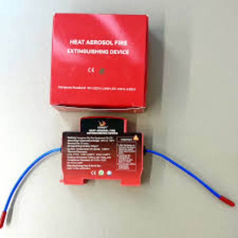 Aerosol Fire Extinguisher for Electrical Distribution Boards