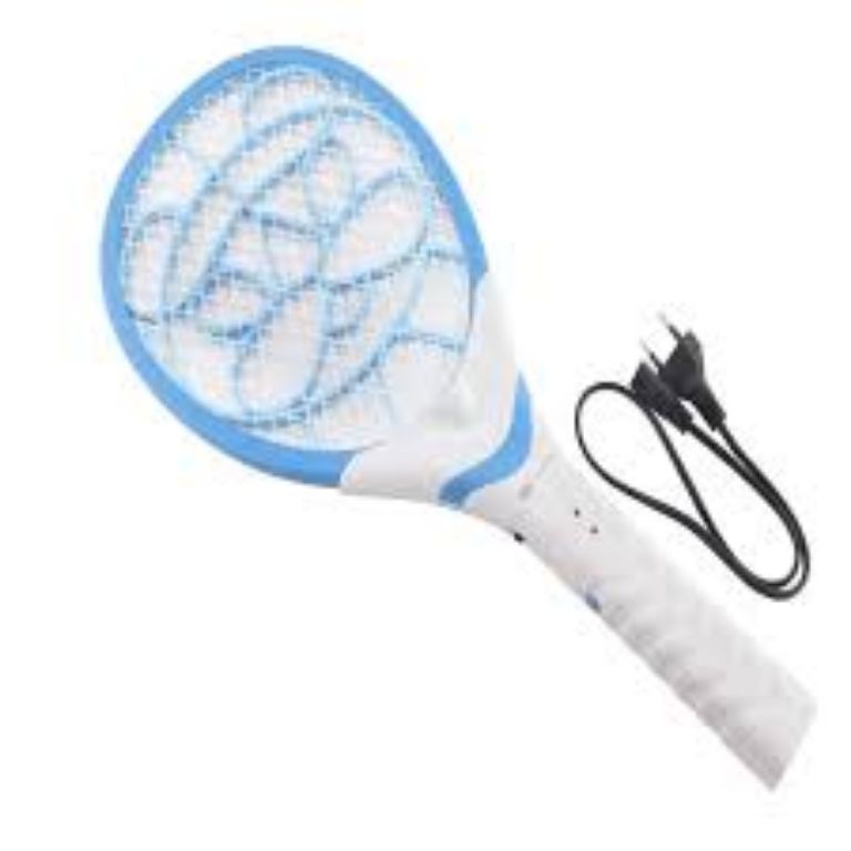 Qualitell E1 UV Light Electric Mosquito Swatter Racket 2 in 1