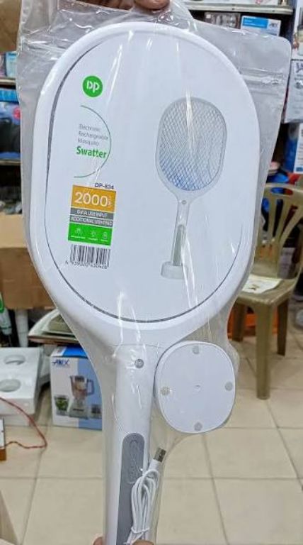 2 in 1 Electric Mosquito Swatter and Trapper – Rechargeable, 3000v