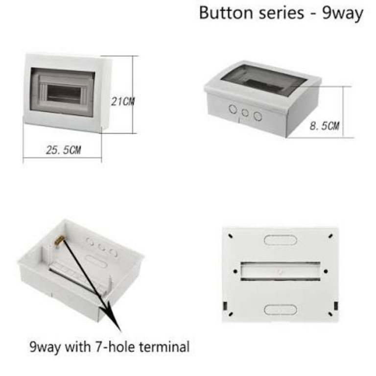 SIASE 9 Way Electrical Distribution Box