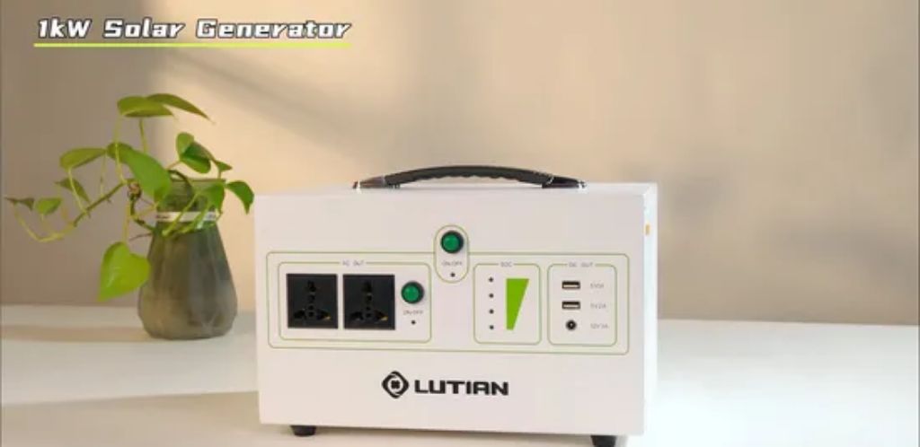 Lutian 3000W Solar Generator with 3046Wh Battery Capacity