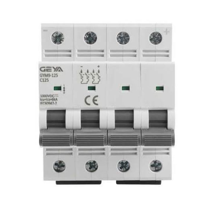 Geya GYM9-125DC-100 100A DC Electrical Protection Switch