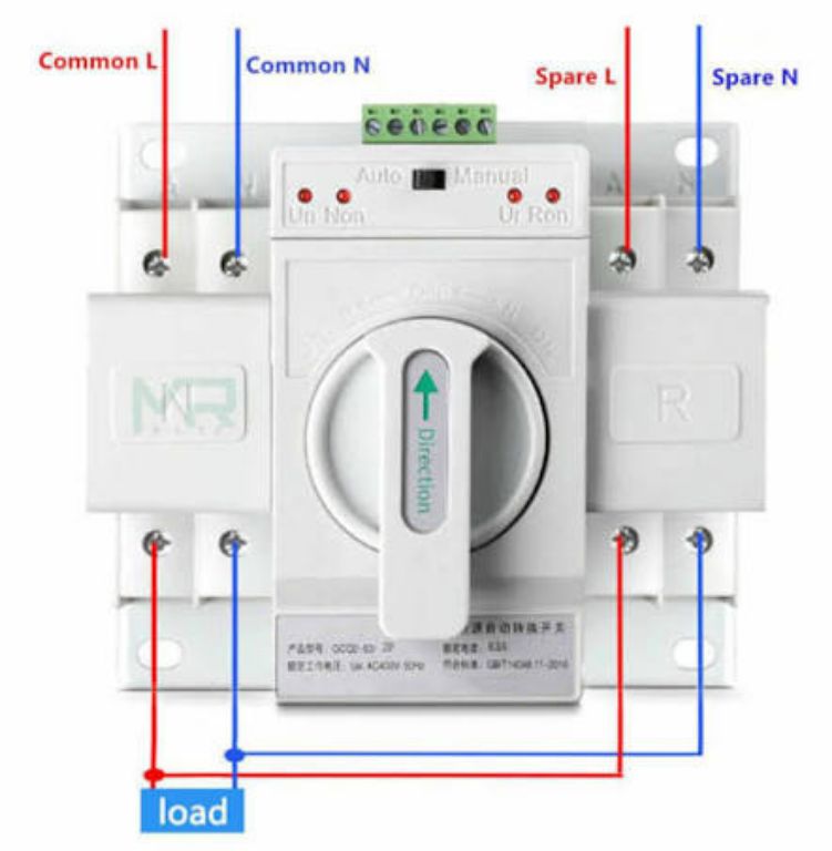 Sako Automatic Mains and Generator Transfer Switch