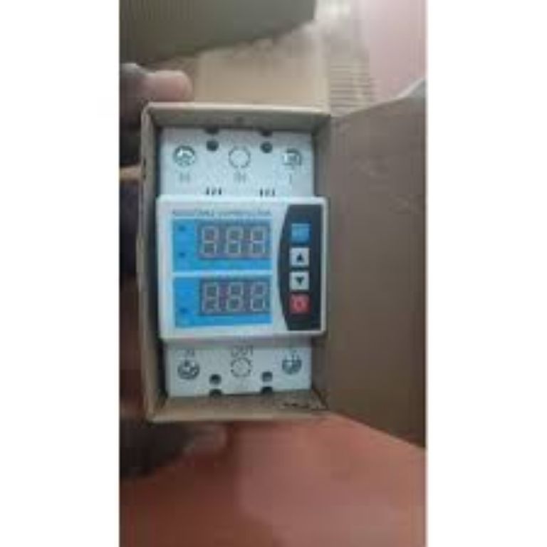63A 110V Din Rail Adjustable Over Under Voltage Protective