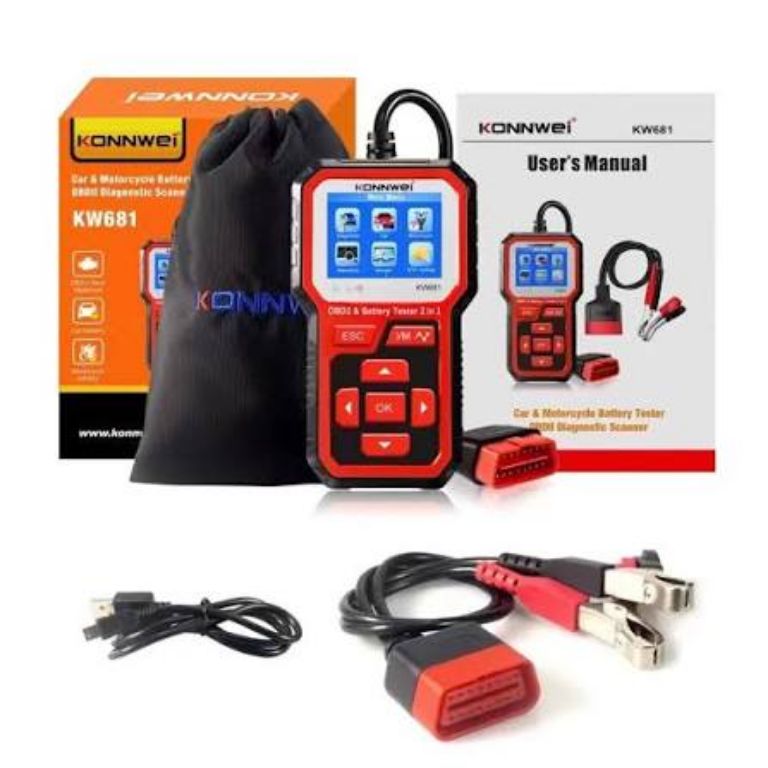 Konnwei KW681 Professional Automotive Battery Tester