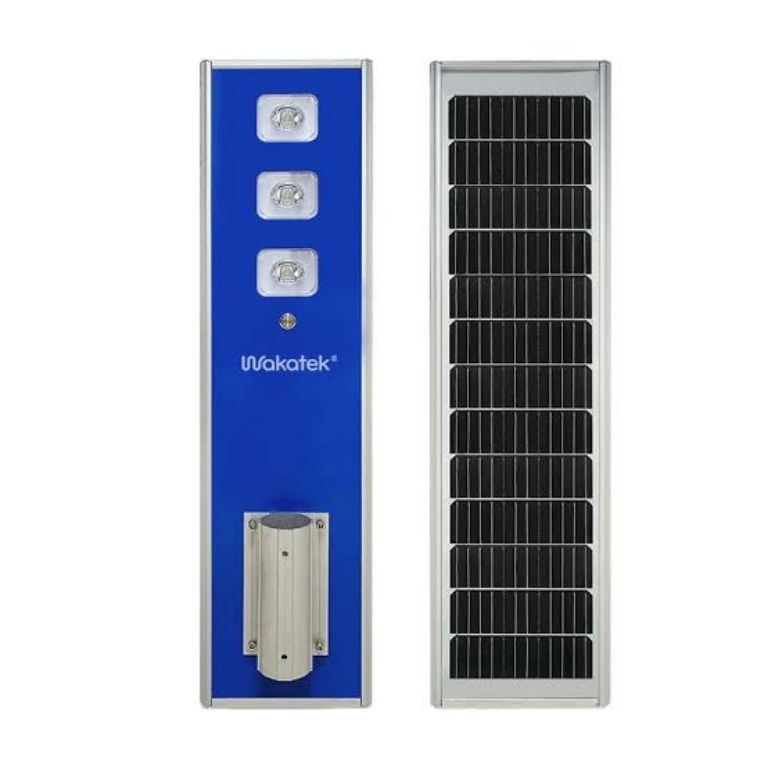 Wakatek 300W Heavy-Duty All-In-One Solar Flood Light