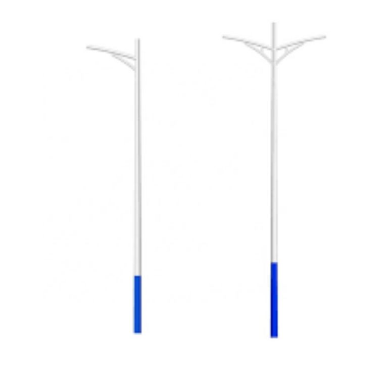 2.5 Metres Split Pole for Solar Street Light
