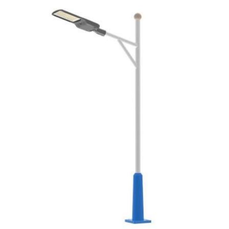 2.5m Solar Powered Street Light Support Stand