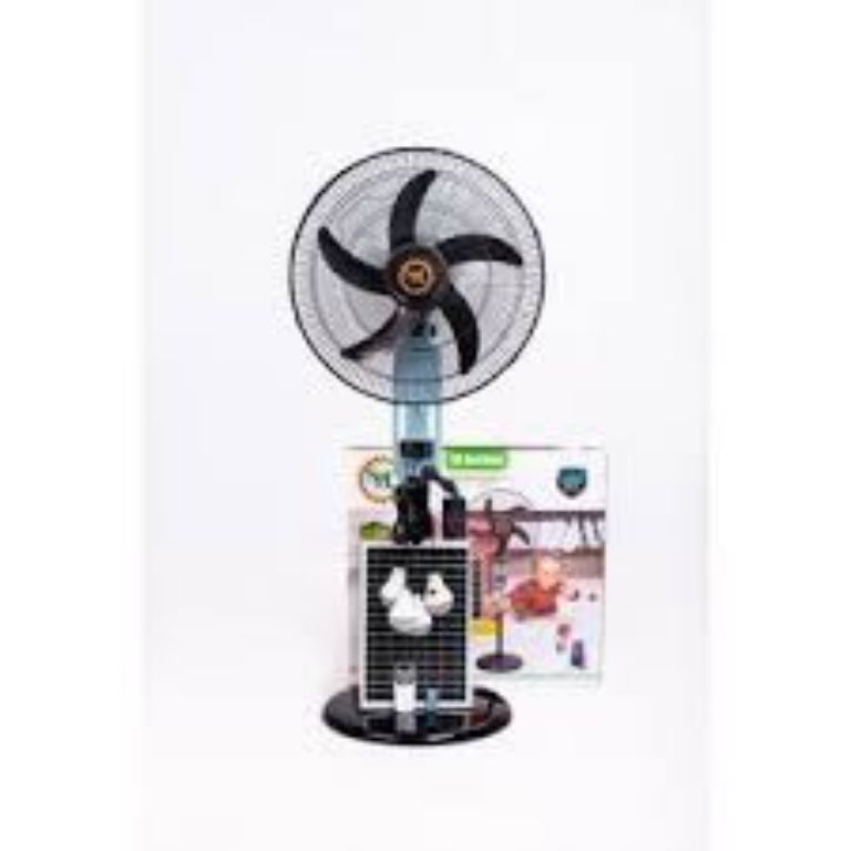 SPL Rechargeable Fan with Solar Power
