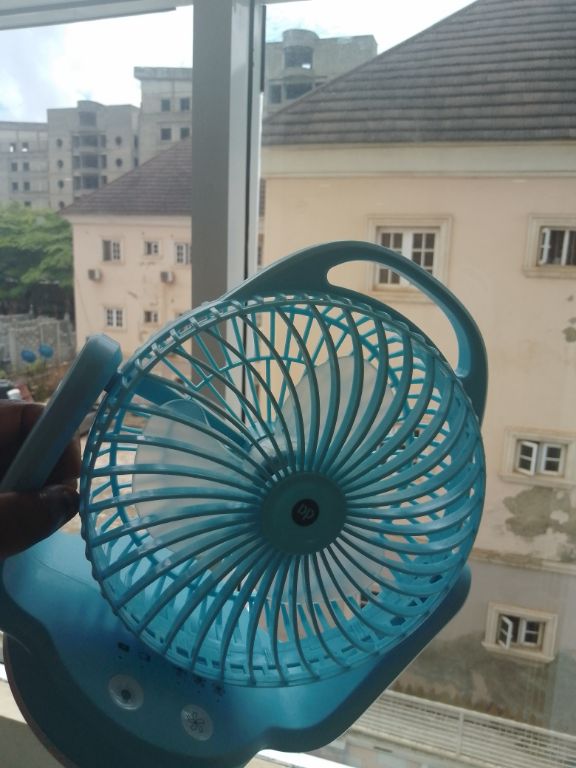 DP Desktop Portable Rechargeable Fan – DP-7620 by Lumett
