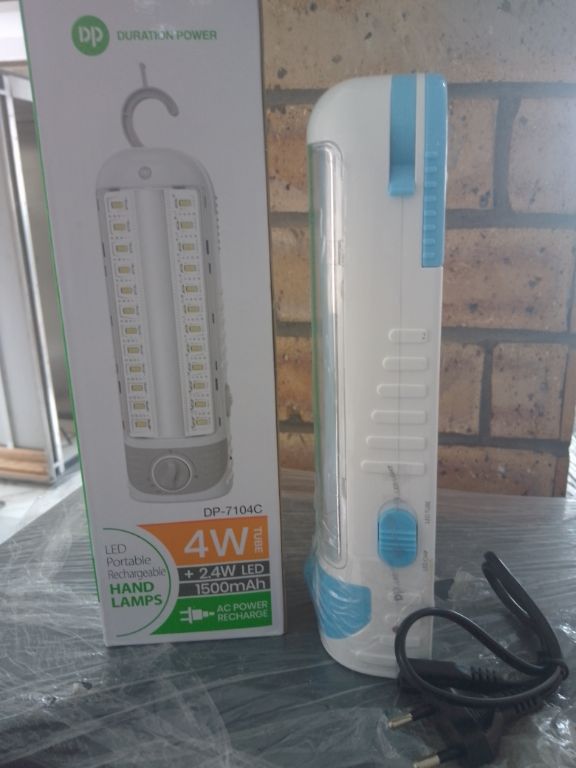 DP Portable Rechargeable Hand Lamp – DP-7104C by Lumett