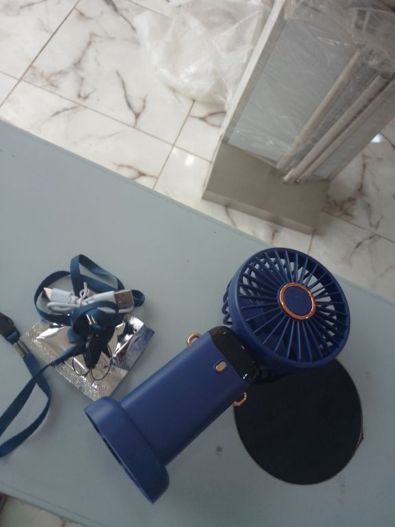 SX Hand-Held Digital Display Fan – SX-122 by Lumett