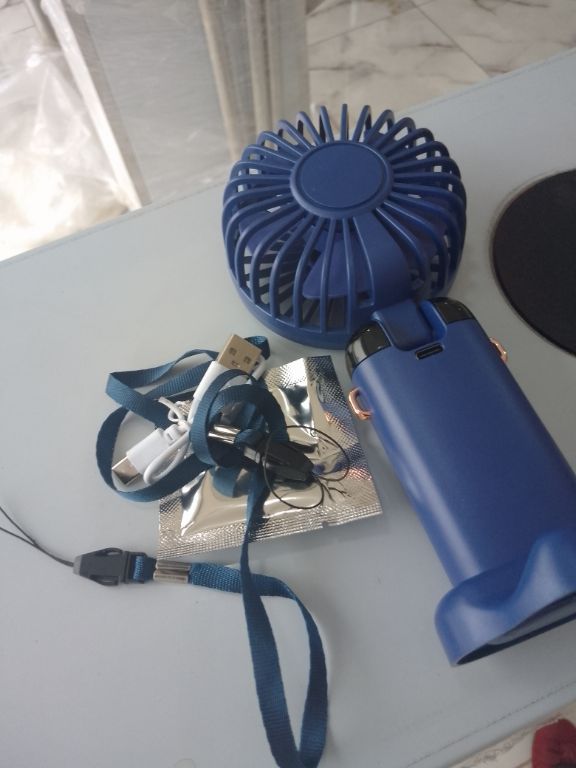 SX Hand-Held Digital Display Fan – SX-122 by Lumett