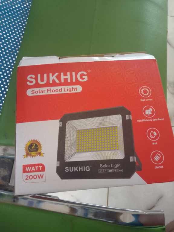 Solar flood light by Lumett