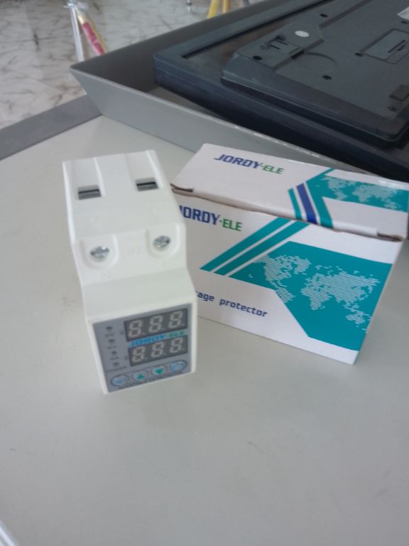 Jordy-Ele 63A Adjustable Digital Voltage Protector by Lumett
