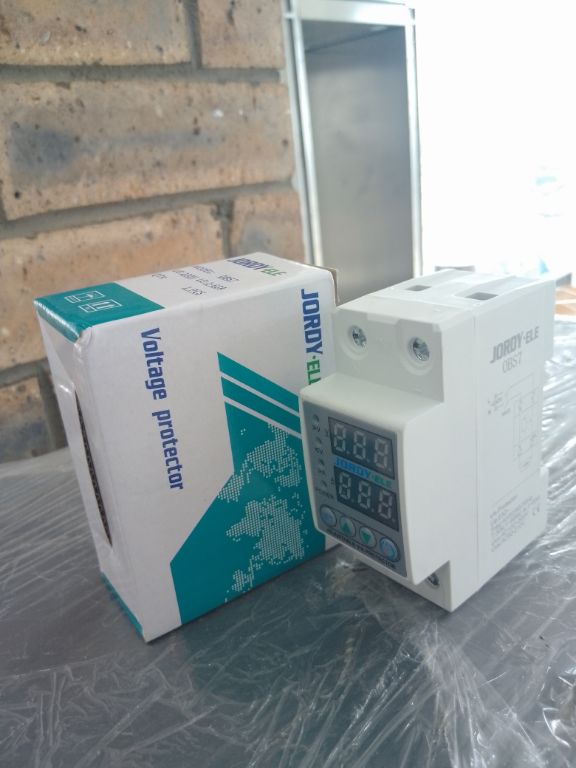 Jordy-Ele 63A Adjustable Digital Voltage Protector by Lumett