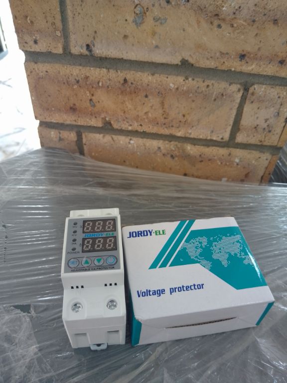 Jordy-Ele 63A Adjustable Digital Voltage Protector by Lumett